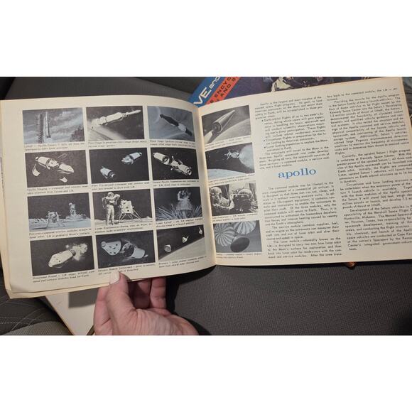 Lot 4 Vintage Nasa Astronaut Books Above and Beyond We Came In Peace - Picture 9 of 11